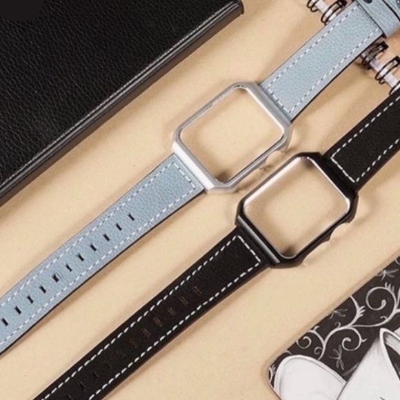 Genuine Leather Watch Band For Apple Watch - Picture 4 of 13